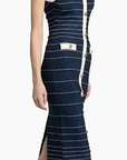 Mari Stripe Midi Dress