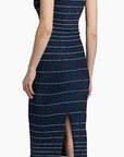 Mari Stripe Midi Dress