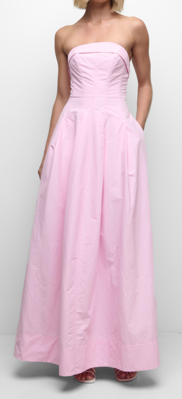 Avril Cotton Bustier Dress – Village Tailor