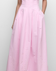 Avril Cotton Bustier Dress