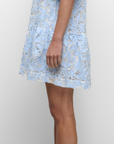 Crissy Cotton Lace Mini Dress