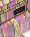 The Stripe Mesh Large Tote Bag