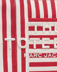 Stripe Canvas Medium Tote Bag
