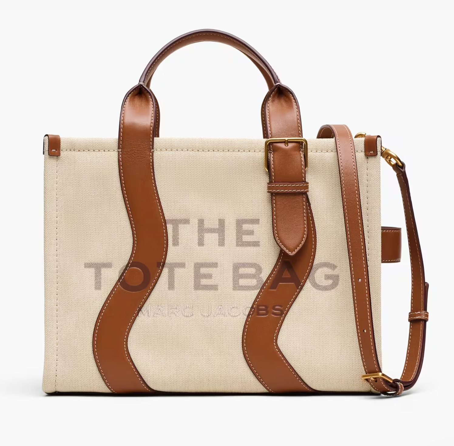 The Wavy Canvas Medium Tote Bag