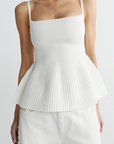 Peplum Tank