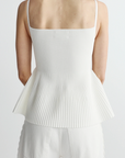 Peplum Tank