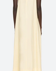 Lisette Solid Ruffle Maxi Sundress