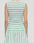 Sleeveless Smocked Short Dress