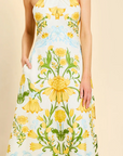 Copacabana Halter Midi Dress