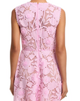 Pink Lace Mini Dress