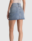 Kiera Low Rise Embellished Aline Mini Skirt