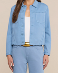 Janelle Slim Raw Jacket