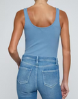 Nica Scoop Neck Tank Bodysuit