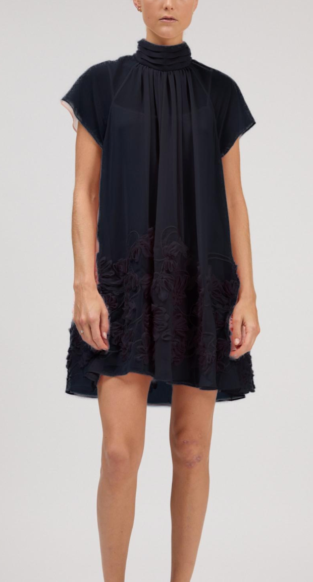 Aviel Short Sleeve Mini Dress