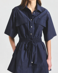 Sabrina Short Sleeve Shirt Dress