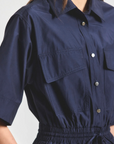 Sabrina Short Sleeve Shirt Dress