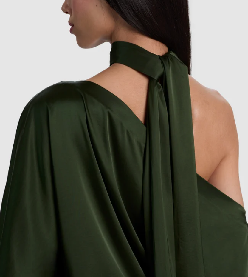 Rita Droped Top with Scarf