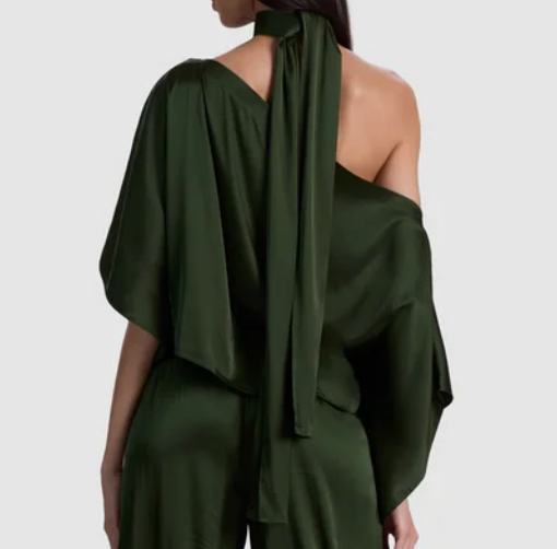 Rita Droped Top with Scarf