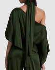 Rita Droped Top with Scarf