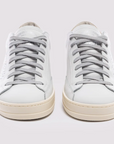 John White Gold Sneakers