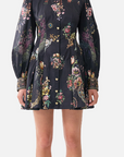Short Button Front Shirt Dress