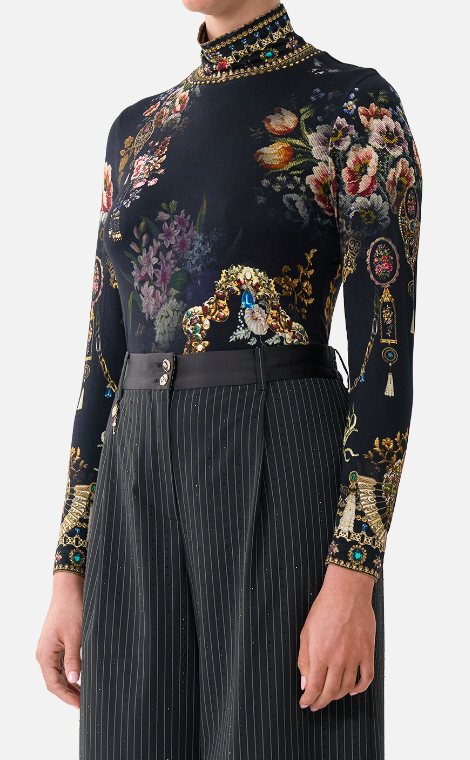 Jersey Turtleneck