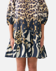 Puff Sleeve Shirt Dress