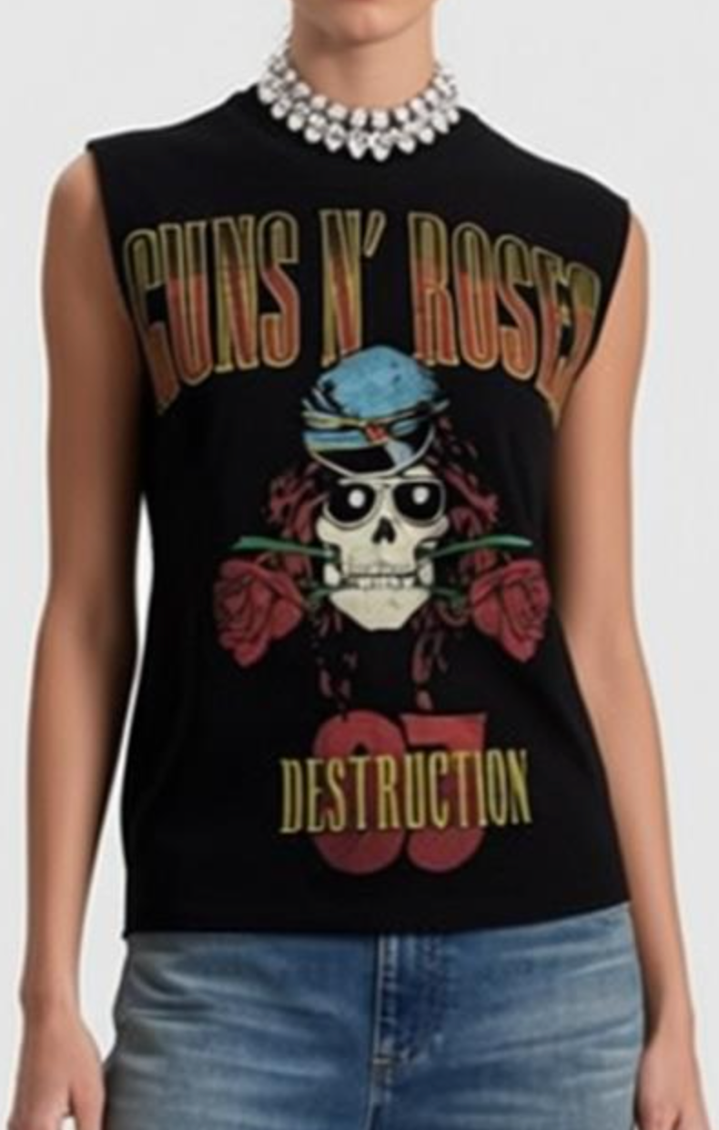 Micah Embellished Muscle Tee