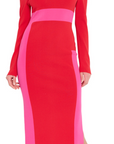 Shohana Long Sleeve Midi Dress