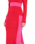 Shohana Long Sleeve Midi Dress