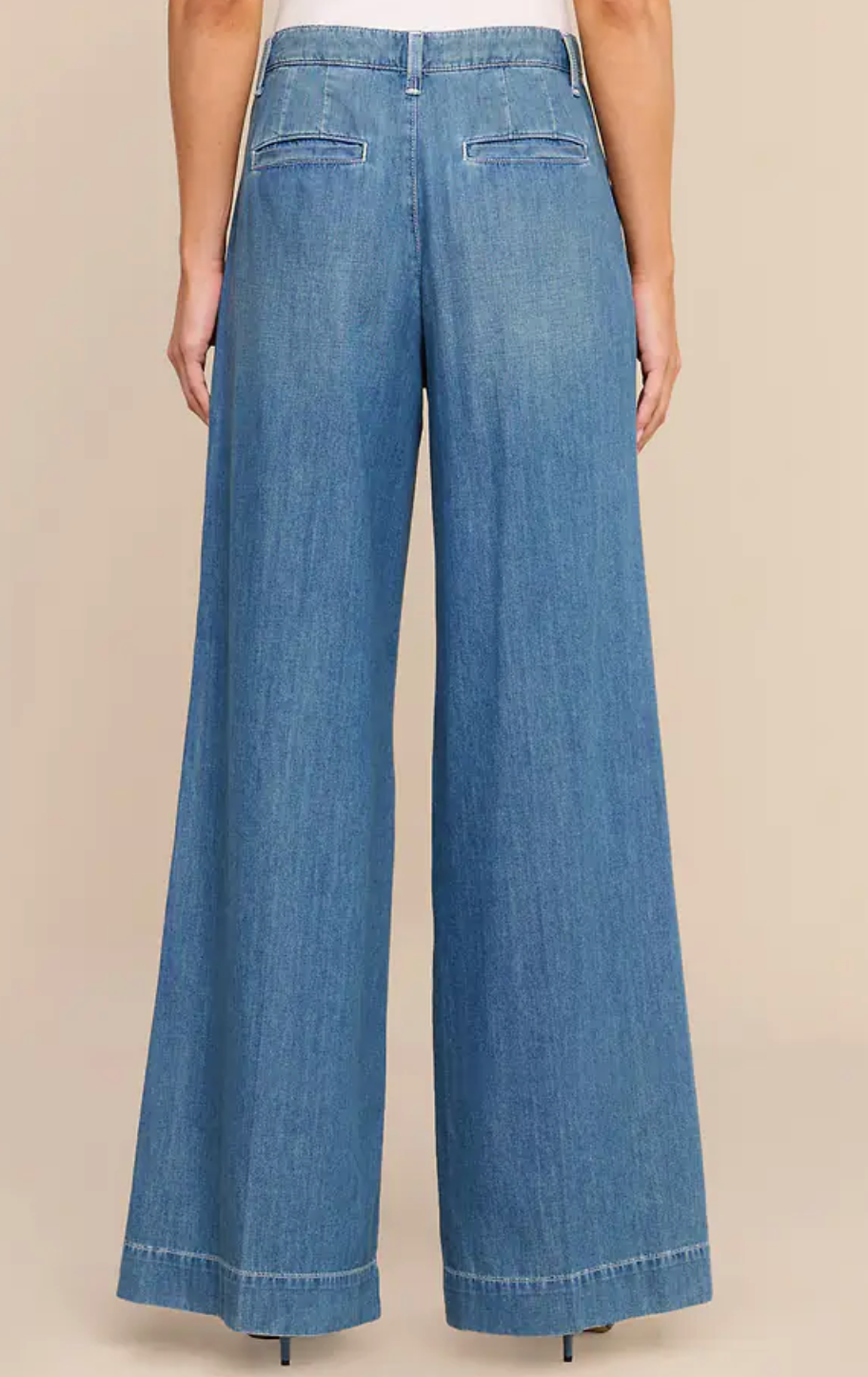 Jayani High Rise Pleated Wide Leg