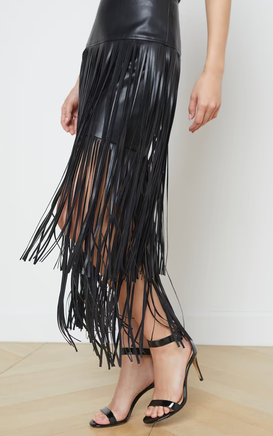 Karoline Maxi Fringe Skirt
