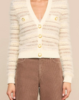 Ariadne Mixed Stitch Cardigan