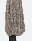 Charlize Print Bubble Midi Skirt