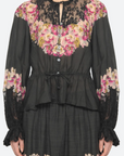 Persephone Print Long Sleeve Top