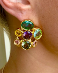 Aura Convertible Cluster Earrings
