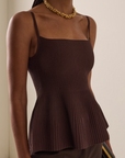 Peplum Tank