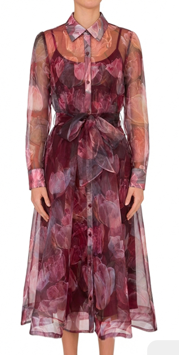 Suzie Print Midi Dress