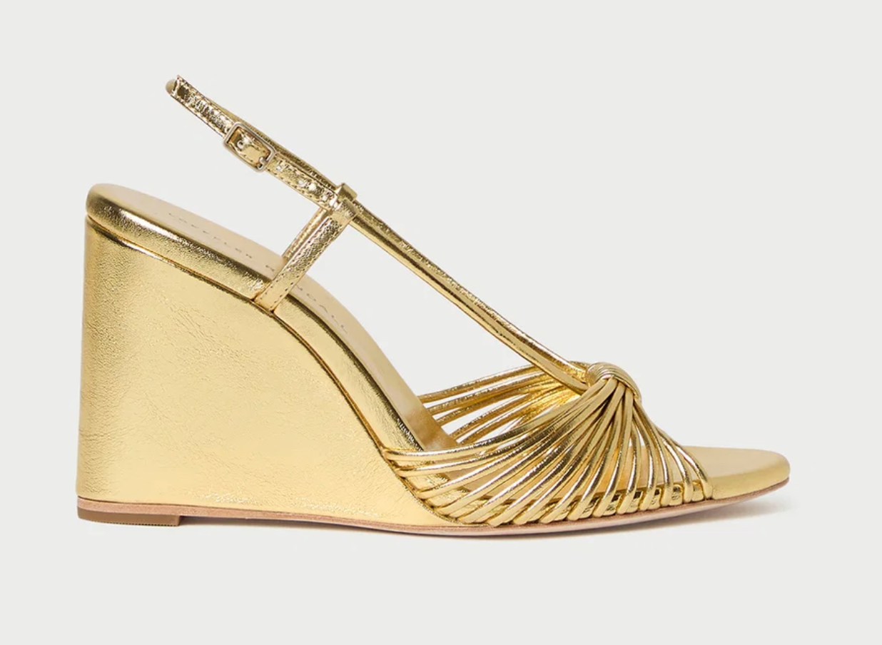 Marren Strappy Slingback Wedge