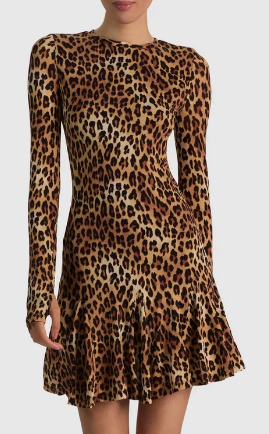 Wendy Fit and Flare Godet Mini Dress