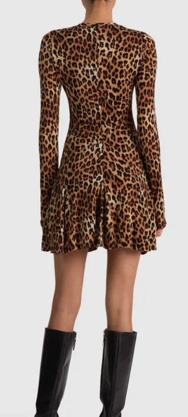 Wendy Fit and Flare Godet Mini Dress