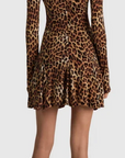 Wendy Fit and Flare Godet Mini Dress