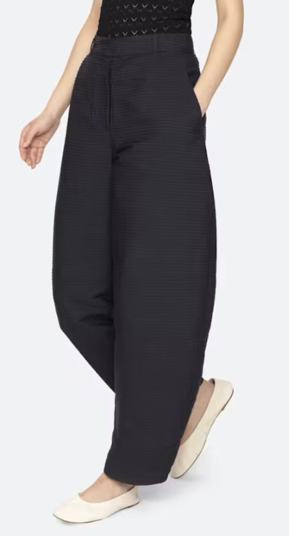 Roni Solid Barrel Pants
