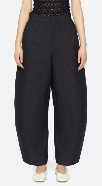 Roni Solid Barrel Pants