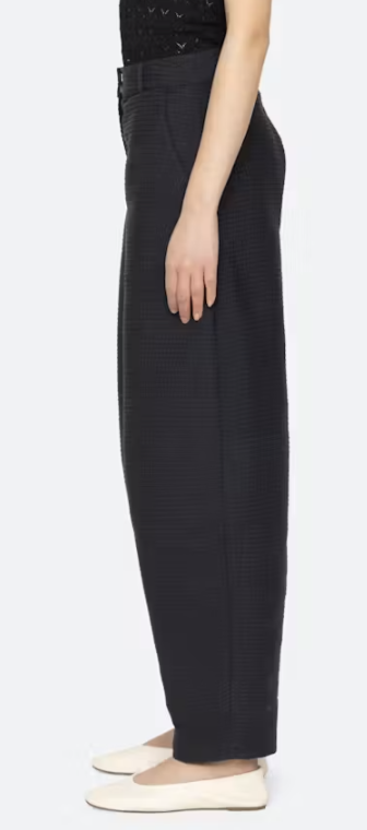 Roni Solid Barrel Pants