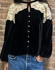 Shiloh Embroidered Long Sleeve Top