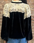 Shiloh Embroidered Long Sleeve Top