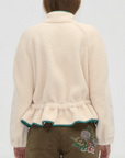 Dropped Shoulder Gathered Jacket
