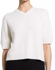 Crop V Tee
