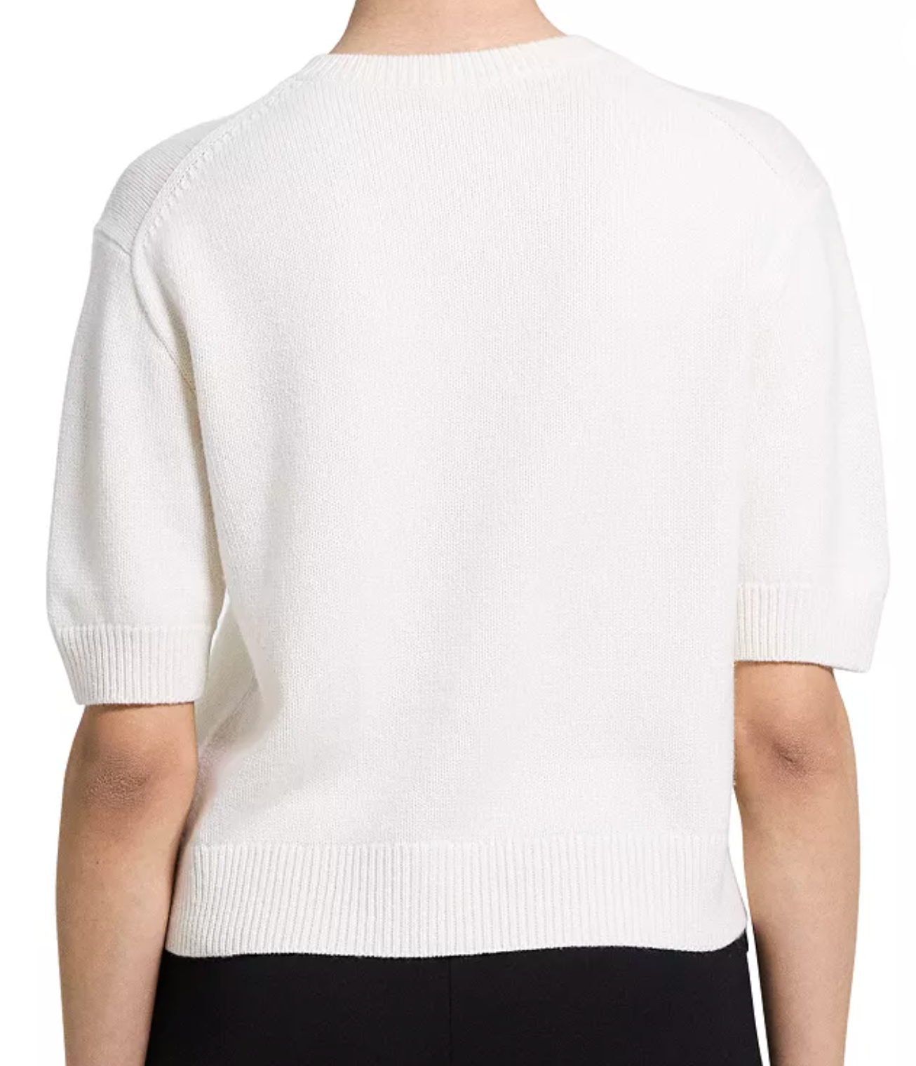 Crop V Tee